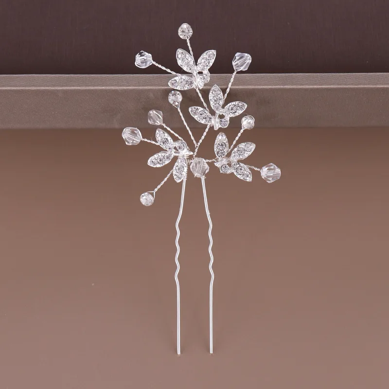 FORSEVEN Silver Leaf Crystal Hair Pins Tiaras Headpiece Rhinestone Hair Sticks Hairpins Hair Jewelry Wedding Hair Accessories JL
FORSEVEN Silver Leaf Crystal Hair Pins Tiaras Headpiece Rhinestone Hair Sticks Hairpins Hair Jewelry Wedding Hair Accessories JL