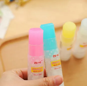 1Pcs hot Lovely jelly solid Glue stick mucilage Desktop Office Adhesives Student stationery Office School Supplies
1Pcs hot Lovely jelly solid Glue stick mucilage Desktop Office Adhesives Student stationery Office School Supplies