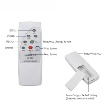 13 Pcs 125KHz RFID ID Card Reader Writer Copier Duplicator +6 Cards+ 6 Tags ND998
13 Pcs 125KHz RFID ID Card Reader Writer Copier Duplicator +6 Cards+ 6 Tags ND998