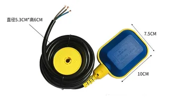 4A / 16A Level Float Switch PP Water Level Control For Water Pump Water Tower Tank Normally Closed & Open 4M cable 220V / 230V
4A / 16A Level Float Switch PP Water Level Control For Water Pump Water Tower Tank Normally Closed & Open 4M cable 220V / 230V