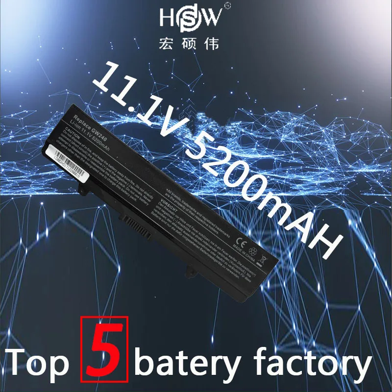 HSW 5200mAh Laptop Battery For Dell Inspiron 1525 1526 1545 1545 Vostro CR693 D608H GP252 GP952 GW240 GW241 WK380 WK381 WP193
HSW 5200mAh Laptop Battery For Dell Inspiron 1525 1526 1545 1545 Vostro CR693 D608H GP252 GP952 GW240 GW241 WK380 WK381 WP193