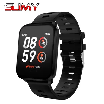 Slimy Sports Smart Watch K10 Fitness Activity Tracker Heart Rate Monitor Blood Pressure For Ios Android Apple IPhone 8 X Phone
Slimy Sports Smart Watch K10 Fitness Activity Tracker Heart Rate Monitor Blood Pressure For Ios Android Apple IPhone 8 X Phone