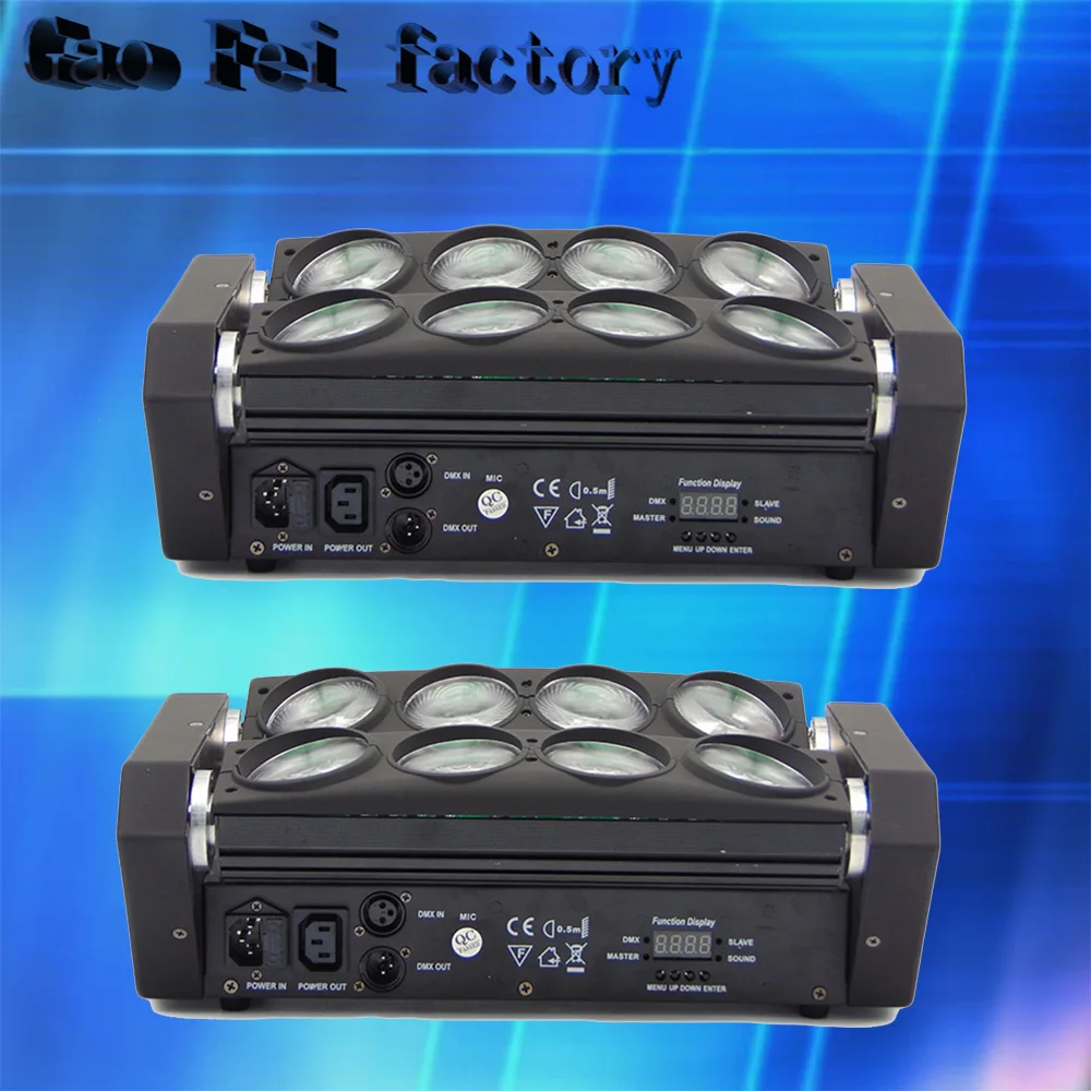 (2pcs/lot) 8x12W rgbw 4 in1 Cree led disco beam moving head spider light 8x12w DMX lighting moving head for birthday party show
(2pcs/lot) 8x12W rgbw 4 in1 Cree led disco beam moving head spider light 8x12w DMX lighting moving head for birthday party show