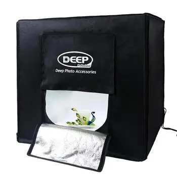 LED Light Softbox 80x80 Tent Professional Photography Box Studier Set with Led Background Cloth 
LED Light Softbox 80x80 Tent Professional Photography Box Studier Set with Led Background Cloth