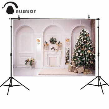 Allenjoy backgrounds for photography studio Christmas tree decoration fireplace wall mistletoe gifts doll backdrop photocall
Allenjoy backgrounds for photography studio Christmas tree decoration fireplace wall mistletoe gifts doll backdrop photocall