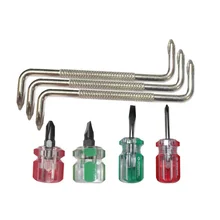 corner right angle slotted/phillips 90 degree Z shape opener short handle mini screwdriver 4/5/6mm NO.C0009 
corner right angle slotted/phillips 90 degree Z shape opener short handle mini screwdriver 4/5/6mm NO.C0009