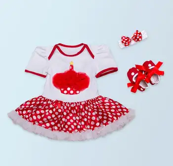3PCs per Set Baby Girls First Second Red Polka Dots Tulle Cake Cream Satin Birthday Party Tutu Dress Headband Shoes 0-24Months
3PCs per Set Baby Girls First Second Red Polka Dots Tulle Cake Cream Satin Birthday Party Tutu Dress Headband Shoes 0-24Months