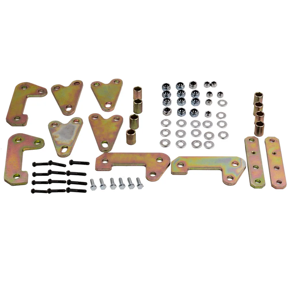 Racing Lift Level Kit 2" UTV Full Front Rear Lift Kit For Polaris Ranger CREW XP900 PLK900R-00 2013-2018