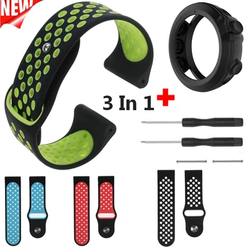 3 In1 COMLYO Silicone Watchband Strap for Garmin Fenix 5X/Fenix 5X Plus/Fenix3 HR Band + Protective Case for Garmin Fenix3 Cover
3 In1 COMLYO Silicone Watchband Strap for Garmin Fenix 5X/Fenix 5X Plus/Fenix3 HR Band + Protective Case for Garmin Fenix3 Cover