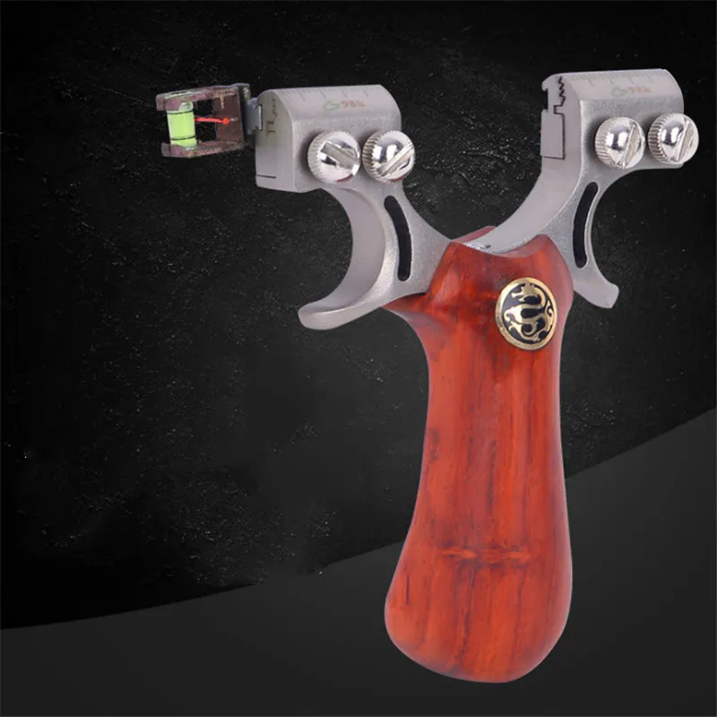 Professional Hunting Slingshot Stainless Steel Wood Handle Catapult Outdoor Shooting Sling Shot with Flat Rubber Band 2019 New
Professional Hunting Slingshot Stainless Steel Wood Handle Catapult Outdoor Shooting Sling Shot with Flat Rubber Band 2019 New