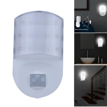 9 LED PIR Motion Sensor Night Light Home Hallway Bedroom Socket Wall Lamp EU Plug I88 #1
9 LED PIR Motion Sensor Night Light Home Hallway Bedroom Socket Wall Lamp EU Plug I88 #1