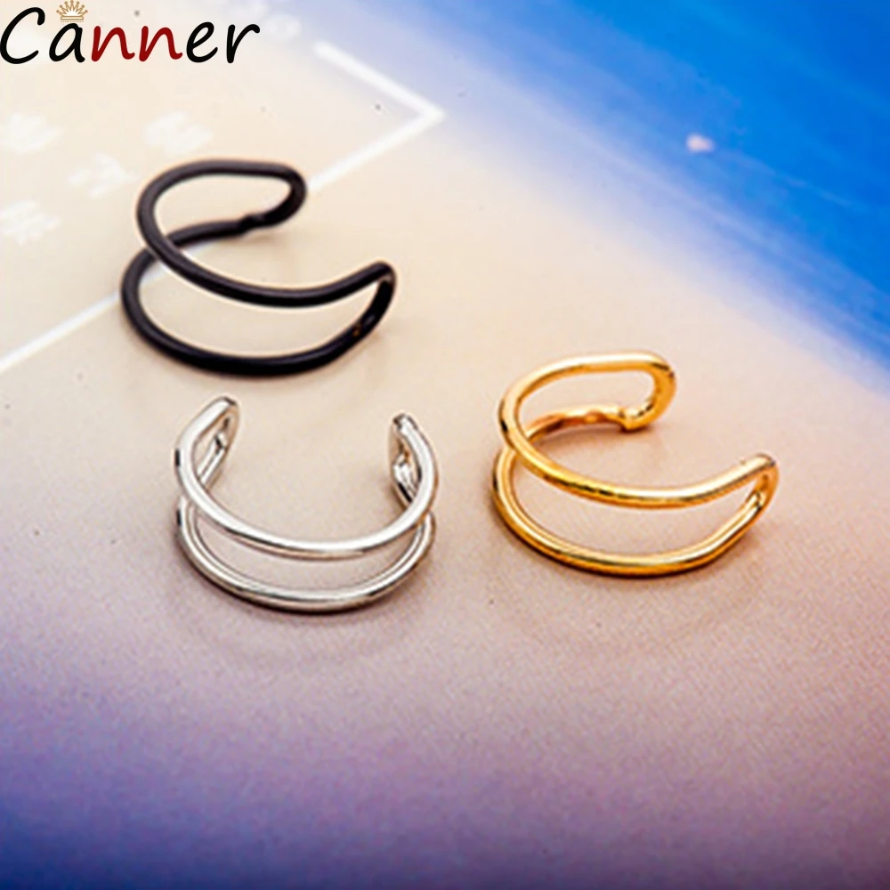 CANNER Ear Cuff Earrings For Women Stainless Steel Earing No Piercing Gold Earrings U Shape Ear Clips Jewelry Gifts Brincos F40
CANNER Ear Cuff Earrings For Women Stainless Steel Earing No Piercing Gold Earrings U Shape Ear Clips Jewelry Gifts Brincos F40