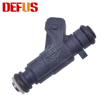 DEFUS 0280156420 Fuel Injector Nozzle Bico For Wuling Sunshine 466 Chang an Star CM5 L4 0 280 156 420 4holes NEW Arrival Black