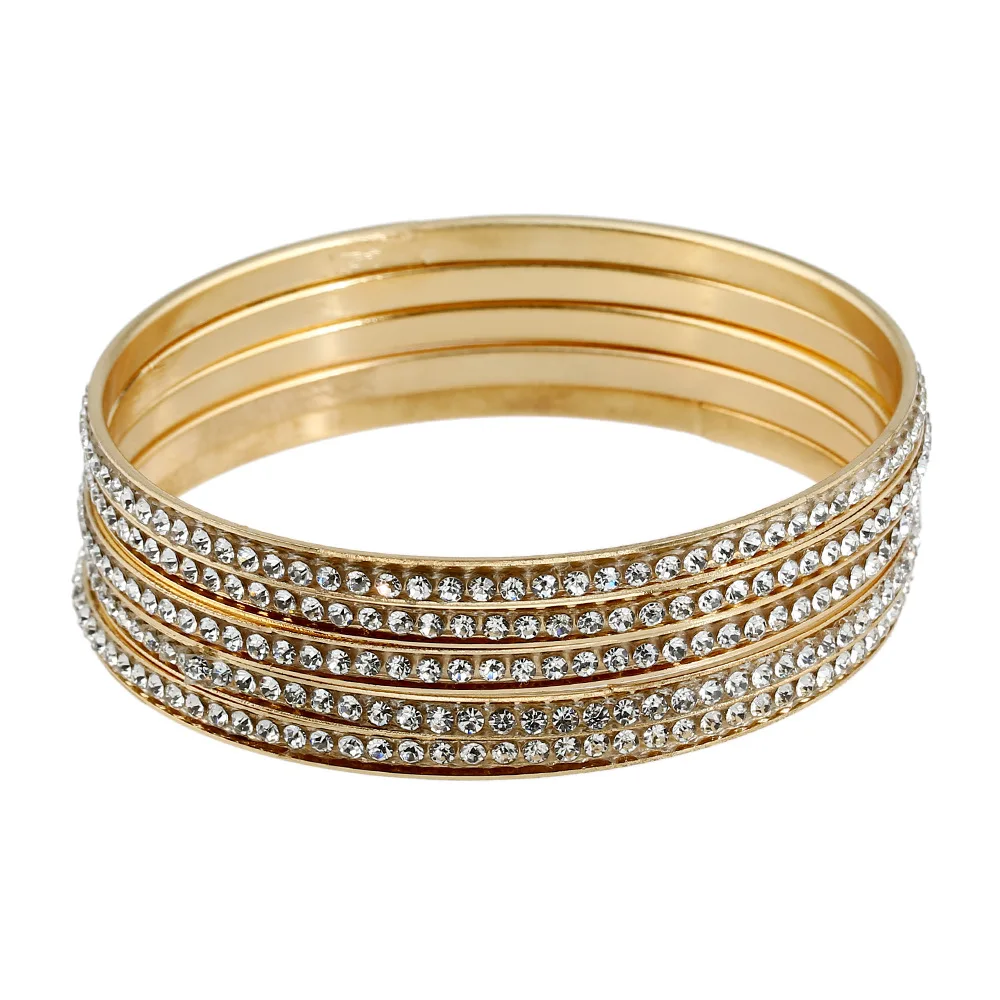 5pcs/Lot Fashion Gold Color Bracelets & Bangles Full Rhinestone Crystal Big Round Bracelets Sets For Women Wedding Jewelry
5pcs/Lot Fashion Gold Color Bracelets & Bangles Full Rhinestone Crystal Big Round Bracelets Sets For Women Wedding Jewelry