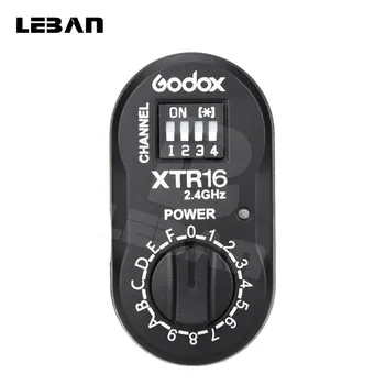 Godox XTR-16 Wireless 2.4G Remote Control Flash Receiver for X1C X1N XT-16 Transmitter Trigger Wistro AD360/DE/QT/DP/QS/GS/GT
Godox XTR-16 Wireless 2.4G Remote Control Flash Receiver for X1C X1N XT-16 Transmitter Trigger Wistro AD360/DE/QT/DP/QS/GS/GT