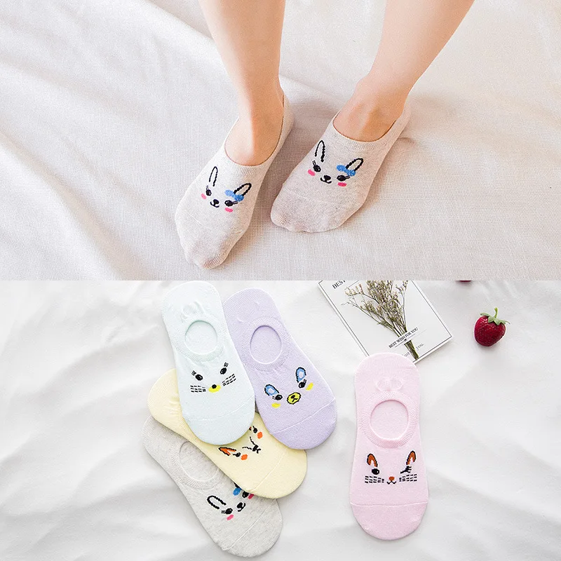 2017 New Summer Style Animal Rabbit Fox short socks non-trace stealth slip-resistant silicone Invisible boat socks 5 Colors
2017 New Summer Style Animal Rabbit Fox short socks non-trace stealth slip-resistant silicone Invisible boat socks 5 Colors