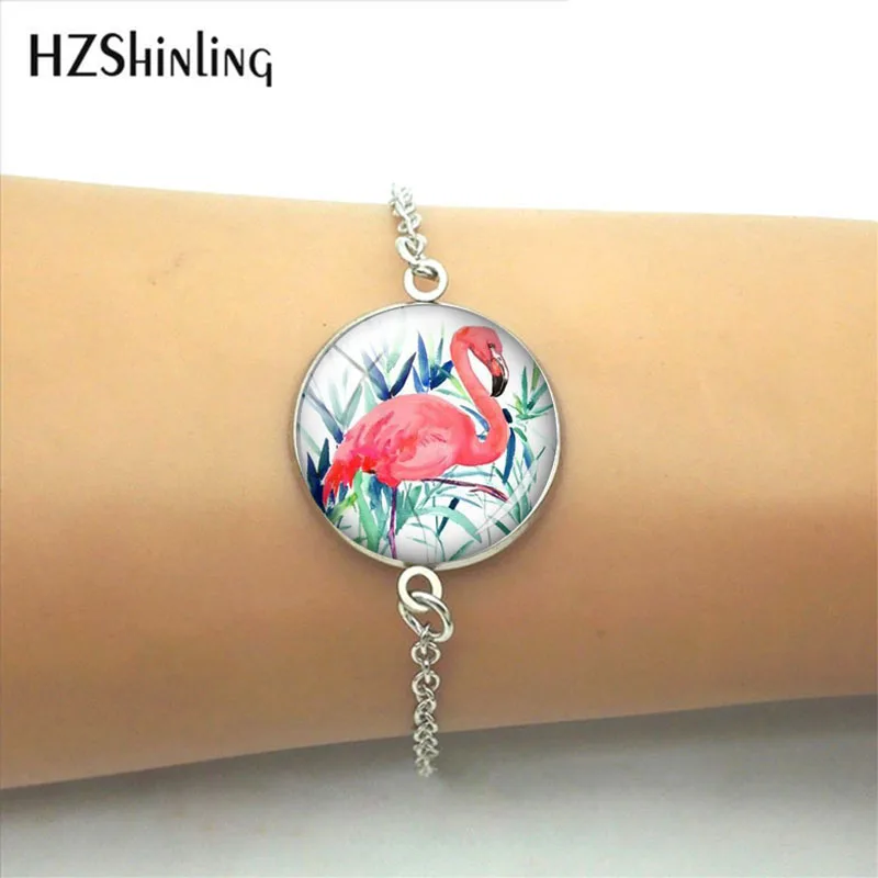 2019 Beauty Flamingo Bracelet 20mm Round Photo Glass Cabochon Silver Bracelet Jewelry Elegant Charming Style Gift For Women
2019 Beauty Flamingo Bracelet 20mm Round Photo Glass Cabochon Silver Bracelet Jewelry Elegant Charming Style Gift For Women