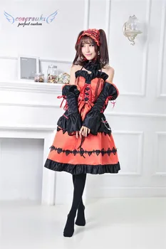 Kurumi Tokisaki DATE·A·LIVE Cosplay costume nightmare sexy anime costume Gothic princess costume
Kurumi Tokisaki DATE·A·LIVE Cosplay costume nightmare sexy anime costume Gothic princess costume