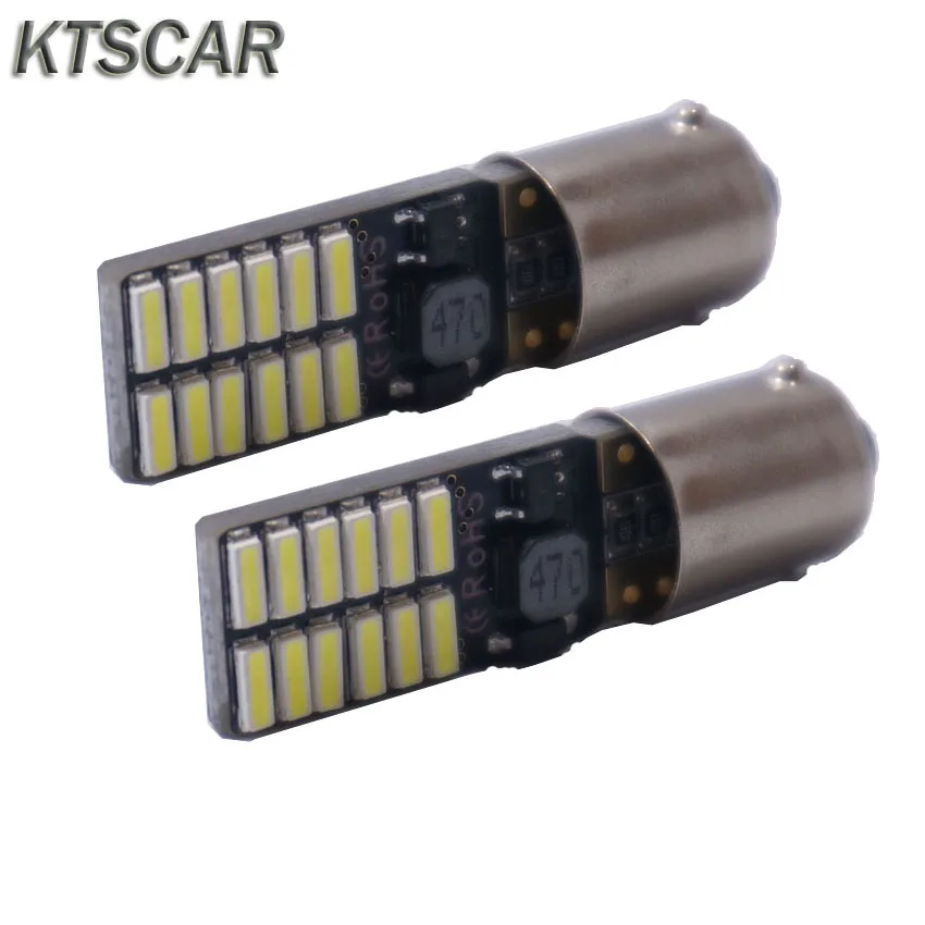 2X Car Auto LED BA9S t4w h6w ba9 t11 Canbus 24 SMD 4014 LED Light Bulb No error led parking car styling Fog light Auto univera
2X Car Auto LED BA9S t4w h6w ba9 t11 Canbus 24 SMD 4014 LED Light Bulb No error led parking car styling Fog light Auto univera