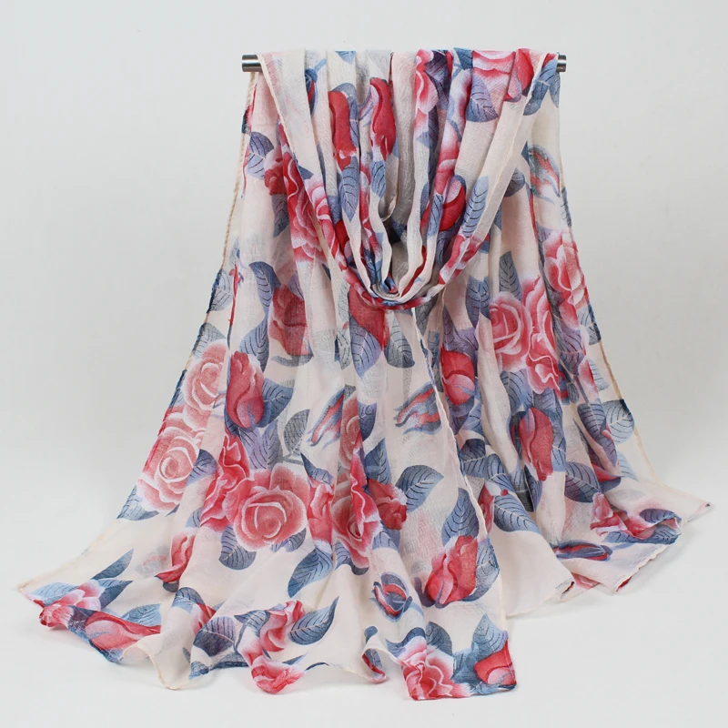 New fashion 2019 hot sale flowers print voile woman scarf long square lady shawls women sun protection shawl wrap scarves BLS013
New fashion 2019 hot sale flowers print voile woman scarf long square lady shawls women sun protection shawl wrap scarves BLS013