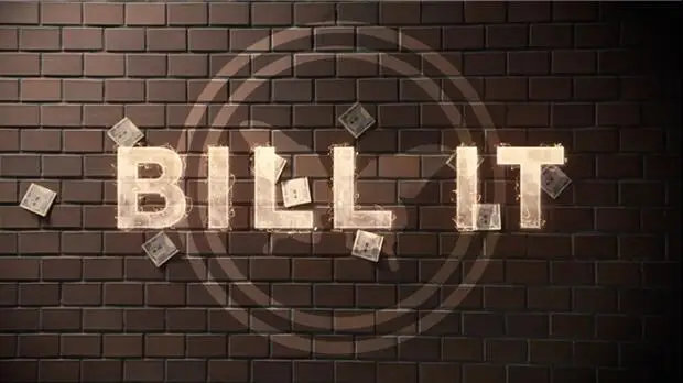 Bill It (DVD и Gimmick) от SansMinds Creative Lab Gimmick Close up Magic Street Tricks иллюзии реквизит Забавный