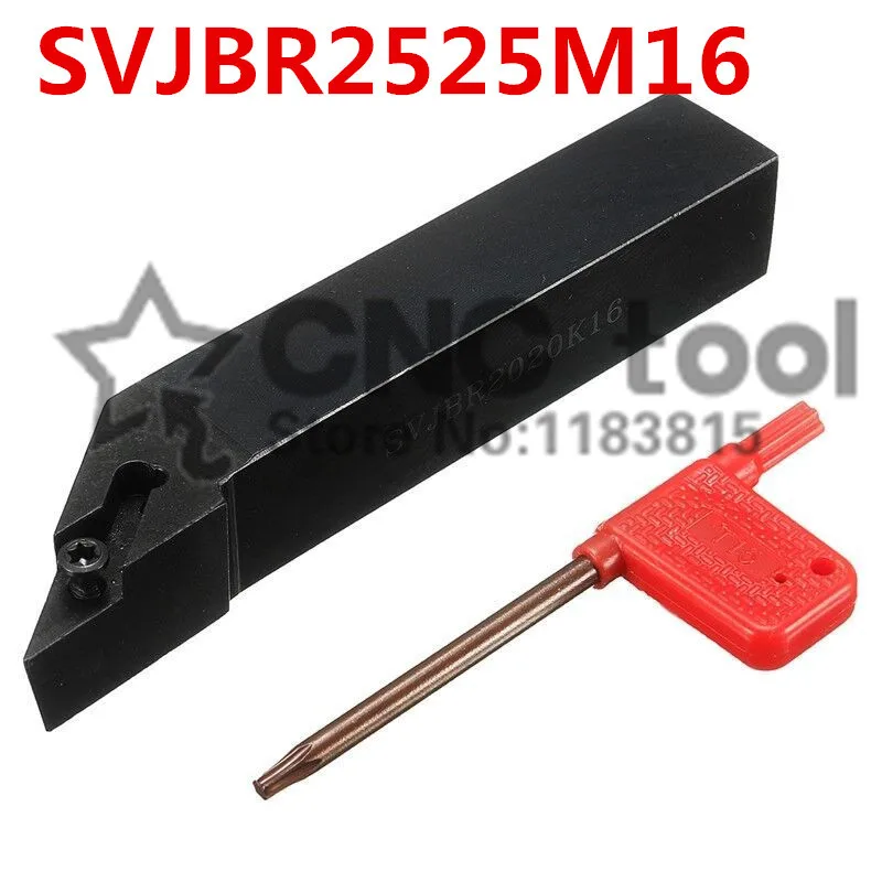 SVJBR2525M16/ SVJBL2525M16 Metal Lathe Cutting Tools Lathe Machine CNC Turning Tools External Turning Tool Holder S-Type SVJBR/L
SVJBR2525M16/ SVJBL2525M16 Metal Lathe Cutting Tools Lathe Machine CNC Turning Tools External Turning Tool Holder S-Type SVJBR/L