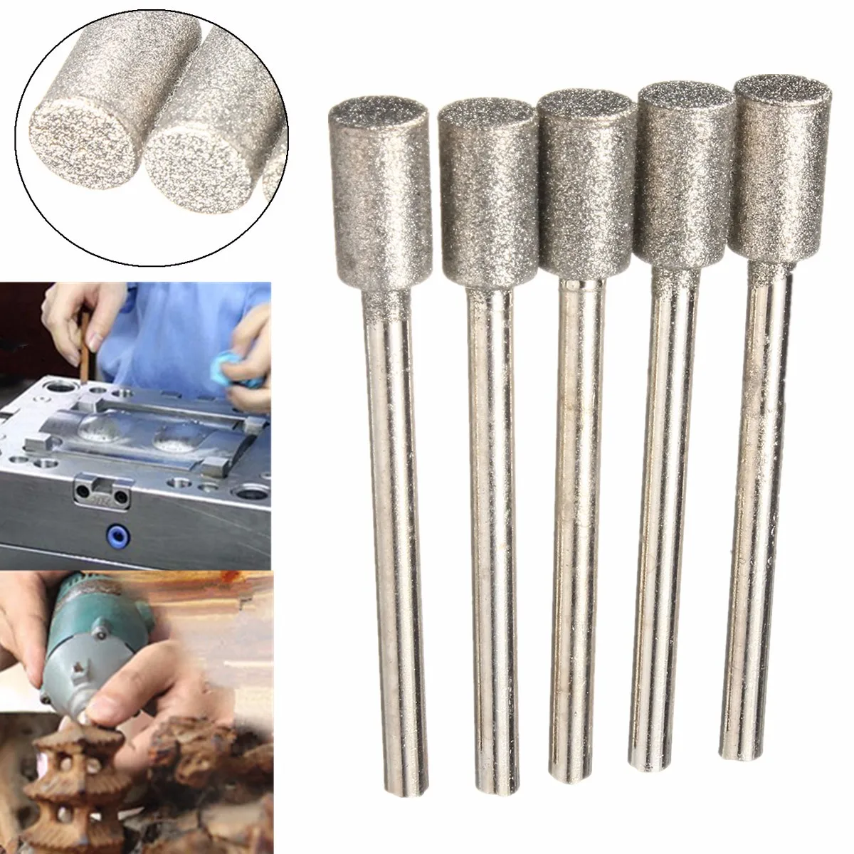 5pcs 7/32 Diamond Drills Diamond Chainsaw Sharpener Burr Stone File 1453 Craftsman 1/8
5pcs 7/32 Diamond Drills Diamond Chainsaw Sharpener Burr Stone File 1453 Craftsman 1/8