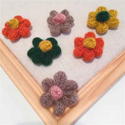 10pcs 3.5cm Wool Flowers For DIY Handcrafts Fashion Jewelry Clip Clothing Ornaments Accessories Flat Back Handcrafts
10pcs 3.5cm Wool Flowers For DIY Handcrafts Fashion Jewelry Clip Clothing Ornaments Accessories Flat Back Handcrafts