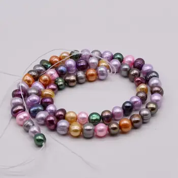 Bulk pearls. Freshwater pearl necklace with a length of 38 cm and a diameter of 7 mm, a semi-finished accessory for DIY creation
Bulk pearls. Freshwater pearl necklace with a length of 38 cm and a diameter of 7 mm, a semi-finished accessory for DIY creation