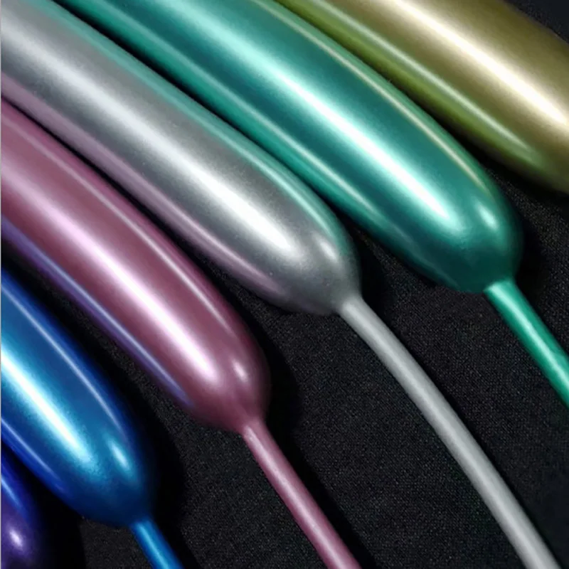 50pcs Metallic Latex Balloons Long Shape Metal Chrome Magic Tying Twisting Balloon Baloon Wedding Birthday Decoration Supplies
50pcs Metallic Latex Balloons Long Shape Metal Chrome Magic Tying Twisting Balloon Baloon Wedding Birthday Decoration Supplies
