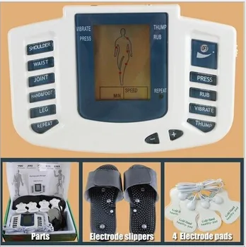 JR-309 Electrical Stimulator Full Body Relax Muscle Therapy Massager,Pulse tens Acupuncture with therapy slipper+ 4pads Russian
JR-309 Electrical Stimulator Full Body Relax Muscle Therapy Massager,Pulse tens Acupuncture with therapy slipper+ 4pads Russian