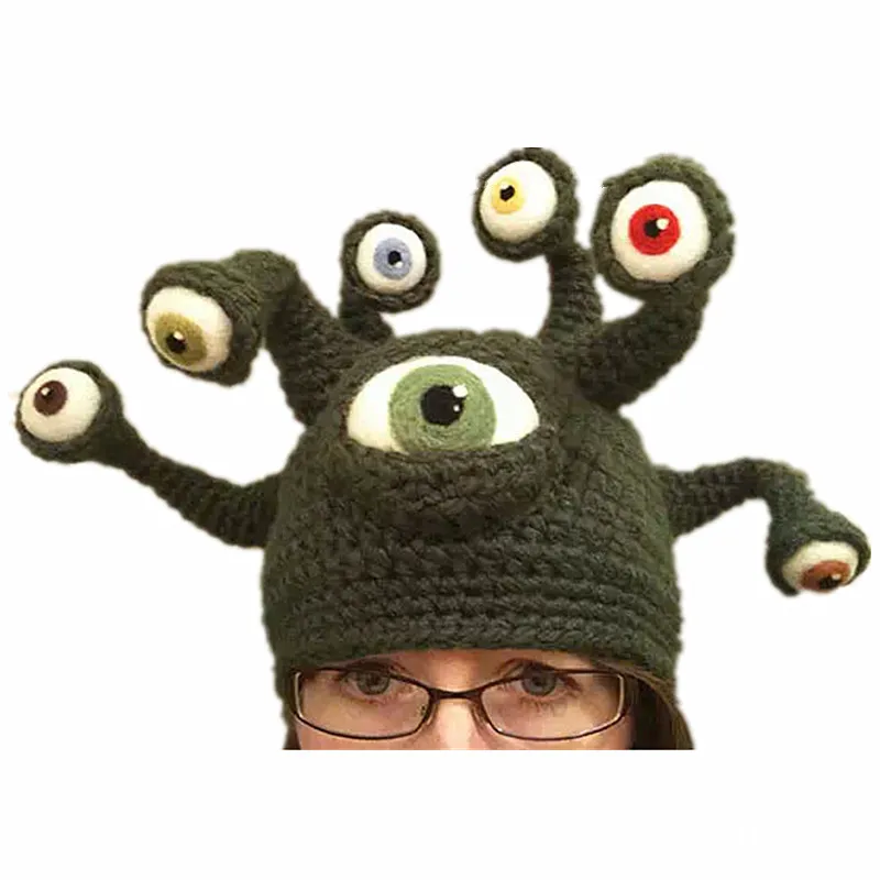 Octopus Hat Kids Adults Cuttlefish Hat Halloween Cosmetic Cap Fashion Cool Crochet Beanie Knitting Hat Green Big Eyes Funny
Octopus Hat Kids Adults Cuttlefish Hat Halloween Cosmetic Cap Fashion Cool Crochet Beanie Knitting Hat Green Big Eyes Funny