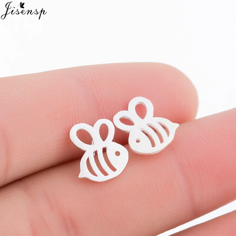 Jisensp Fashion Lovely Small Honey Bee Stud Earrings for Girls Cartoon Animal Earrings Exaggerated Piercing Ear Studs Jewelry
Jisensp Fashion Lovely Small Honey Bee Stud Earrings for Girls Cartoon Animal Earrings Exaggerated Piercing Ear Studs Jewelry