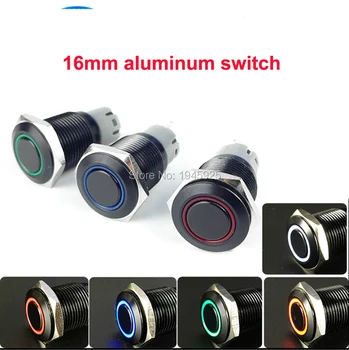10 PIECES 16mm 5/8" Blue Ring Led Metal Black Momentary Push Button Switch Car DIY Switch
10 PIECES 16mm 5/8" Blue Ring Led Metal Black Momentary Push Button Switch Car DIY Switch