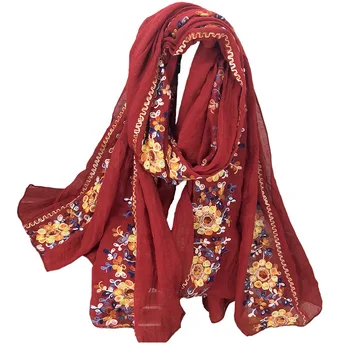 10pc/lot Ethnic Style Embroidered Scarves and Shawls for Women Fashion Design Muslim Hijab Bandana and Pashmina for Ladies
10pc/lot Ethnic Style Embroidered Scarves and Shawls for Women Fashion Design Muslim Hijab Bandana and Pashmina for Ladies