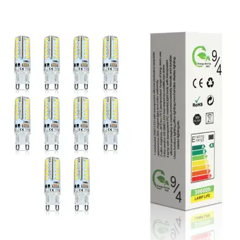 10x LED Bulb SMD 2835 G9 7W 48 leds Corn Light 220V 360 Degree Replace Halogen Lamp 48LED AC 200-240V
10x LED Bulb SMD 2835 G9 7W 48 leds Corn Light 220V 360 Degree Replace Halogen Lamp 48LED AC 200-240V