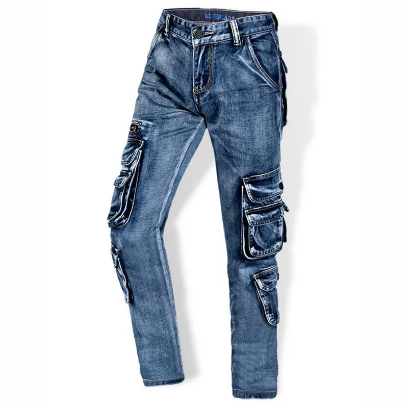 MORUANCLE Men's Casual Cargo Jeans Pants With Multi Pockets High Quality Tactical Denim Trousers Workwear Plus Size 29-40
MORUANCLE Men's Casual Cargo Jeans Pants With Multi Pockets High Quality Tactical Denim Trousers Workwear Plus Size 29-40