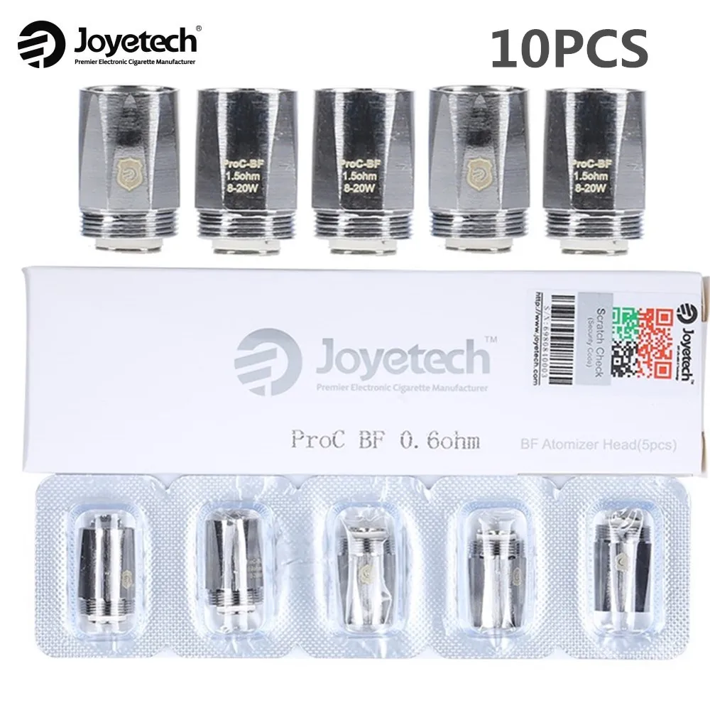 10pcs Joyetech ProC BF Coil Head Replace for Cubis 2 Atomizer Cubox CUBIS Pro eGo AIO Vape Eletronic Cigarette Tank Core E Cig
10pcs Joyetech ProC BF Coil Head Replace for Cubis 2 Atomizer Cubox CUBIS Pro eGo AIO Vape Eletronic Cigarette Tank Core E Cig