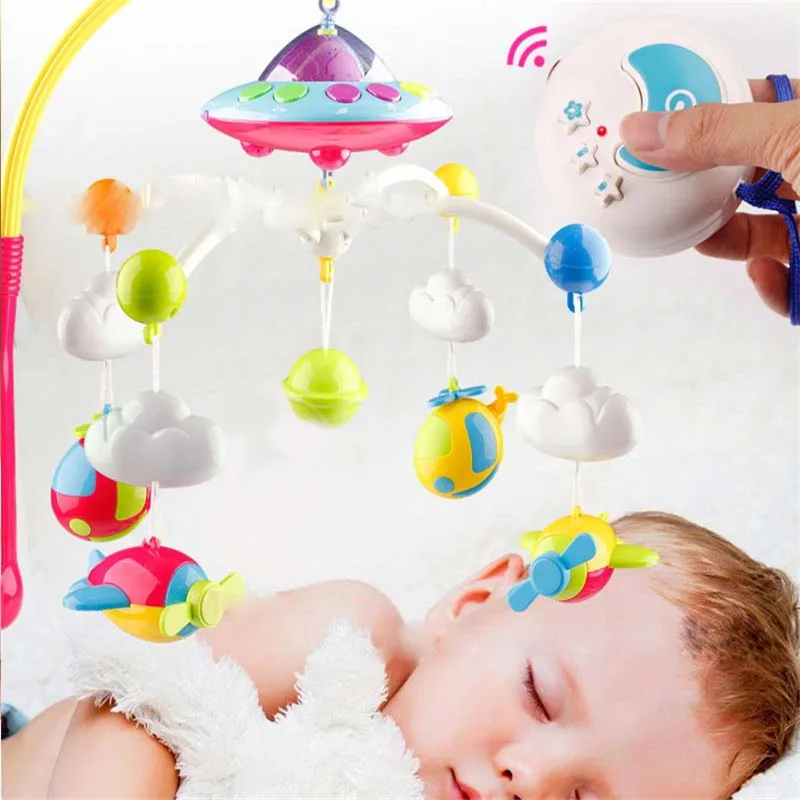 Plane Rattles Projection Crib Mobile Musical Baby Bed Bell With Cartoon Colorful Early Learning Children Kids Toy 0-12 Months
Plane Rattles Projection Crib Mobile Musical Baby Bed Bell With Cartoon Colorful Early Learning Children Kids Toy 0-12 Months