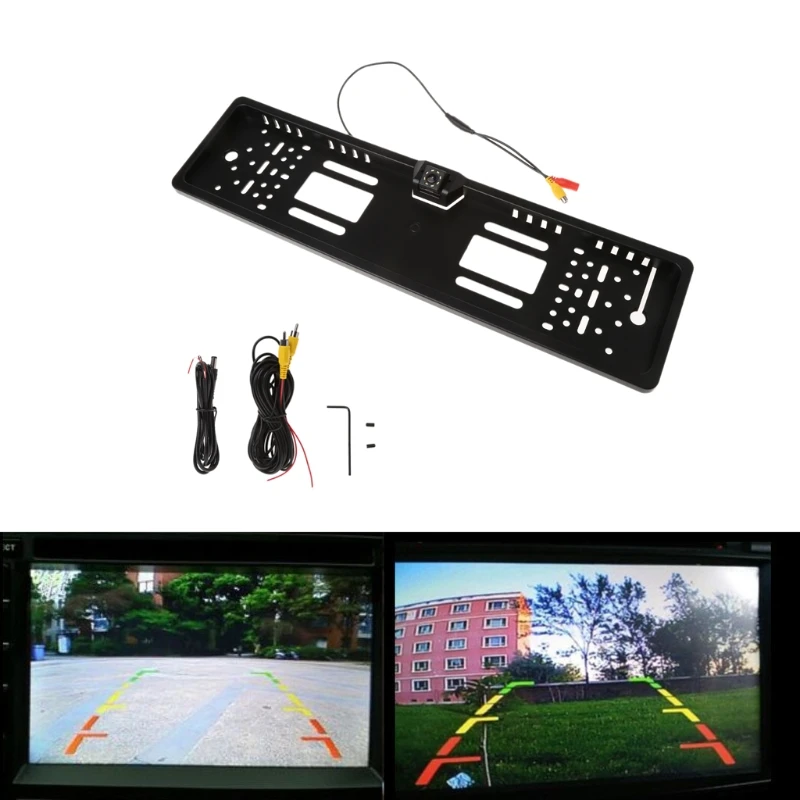 8 LED HD 170 Degree Car Auto European Backup Licence Plate Frame Rear View Parking Reverse Camera Waterproof High Quality qiang
8 LED HD 170 Degree Car Auto European Backup Licence Plate Frame Rear View Parking Reverse Camera Waterproof High Quality qiang