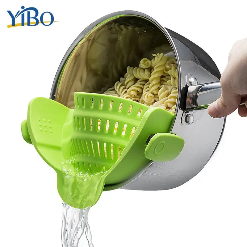 YIBO Silicone Pot Pan Bowl Funnel Strainer Kitchen Fruit&Vegetables Colander Pasta Rice Washing Filter Cooking Accessories
YIBO Silicone Pot Pan Bowl Funnel Strainer Kitchen Fruit&Vegetables Colander Pasta Rice Washing Filter Cooking Accessories