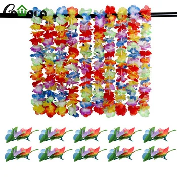 20pcs Tropical Hawaiian Leis Ruffled Flowers Garland Necklaces with Hawaiian Luau Colorful Flower Hairpins Beach Party Supplies
20pcs Tropical Hawaiian Leis Ruffled Flowers Garland Necklaces with Hawaiian Luau Colorful Flower Hairpins Beach Party Supplies