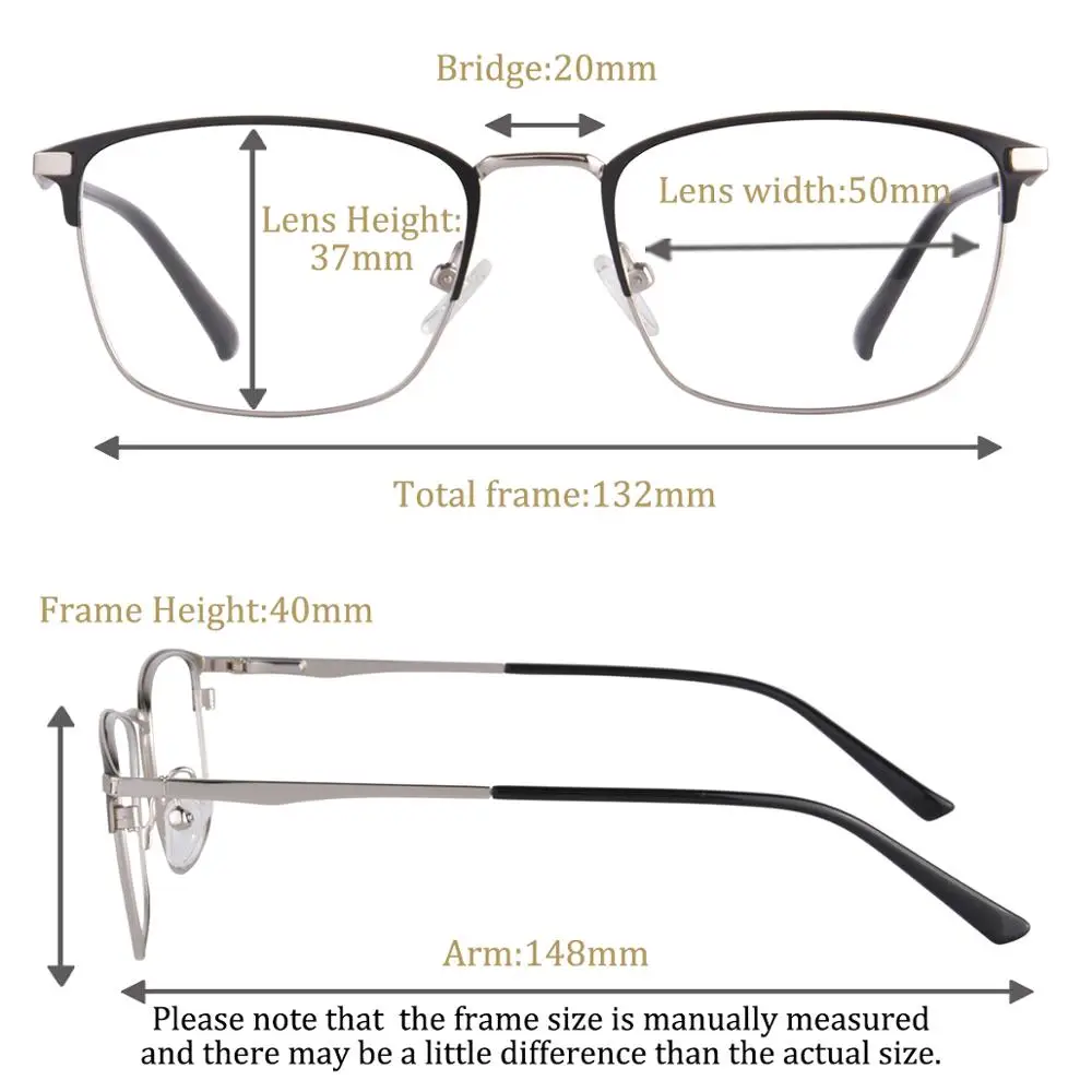 SHINU reading glasses men 2019 Progressive Multifocal Reading Glasses Designer Classic business frame men See Near And Far 2033
SHINU reading glasses men 2019 Progressive Multifocal Reading Glasses Designer Classic business frame men See Near And Far 2033