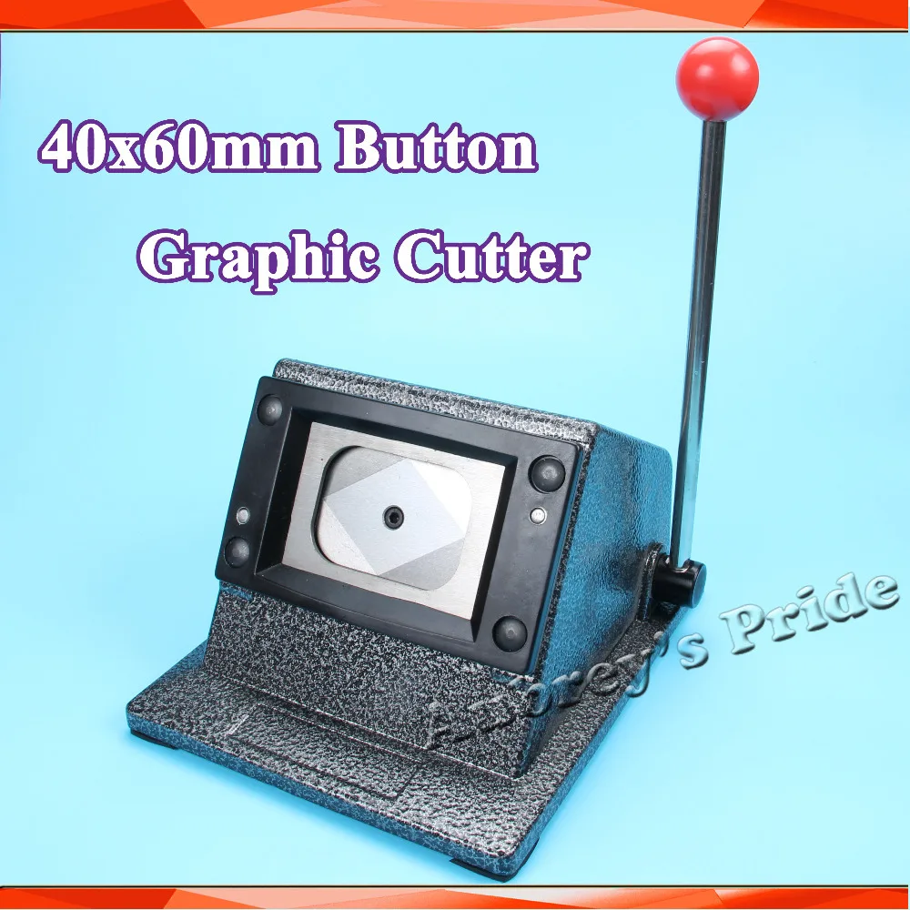 Heavy Duty Manual Rectangle 40x60mm Multi Sheets Stand Paper Graphic Punch Die Cutter for Pro Button Maker
Heavy Duty Manual Rectangle 40x60mm Multi Sheets Stand Paper Graphic Punch Die Cutter for Pro Button Maker