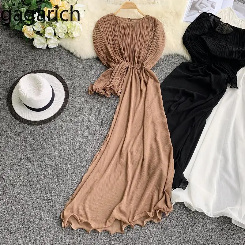 Gagarich Women Blouse Design Version Chiffon Shirt Pure Color Irregular Lotus Leaf Side Temperament Fairy Shirt Top Summer 2019
Gagarich Women Blouse Design Version Chiffon Shirt Pure Color Irregular Lotus Leaf Side Temperament Fairy Shirt Top Summer 2019