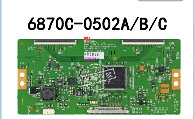 6870C- 0502B 6870C- 0502A 6870C- 0502C logic board for screen LED55X8800U T-CON connect board
6870C- 0502B 6870C- 0502A 6870C- 0502C logic board for screen LED55X8800U T-CON connect board
