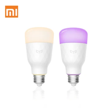 EU led smart bulbs yeelight E27 10W work with Google Assistant alexa app control RGB Smart LED Colorful Dimmable lamp
EU led smart bulbs yeelight E27 10W work with Google Assistant alexa app control RGB Smart LED Colorful Dimmable lamp