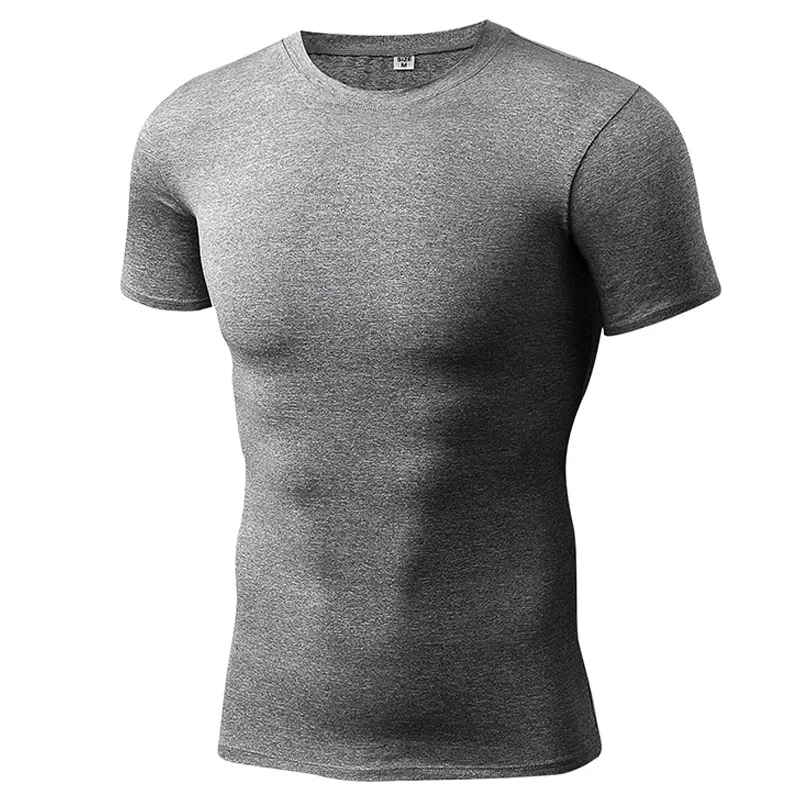 New Fashion High-elasticity Sporting T-shirt Men short Sleeve Fitness T shirt Men's solid gyms Bodybuilding T-shirt Tee clothes
New Fashion High-elasticity Sporting T-shirt Men short Sleeve Fitness T shirt Men's solid gyms Bodybuilding T-shirt Tee clothes
