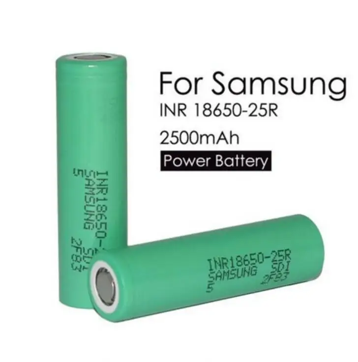 2PCS/lot for SamsungOriginal 18650 25R INR1865025R 20A discharge lithium batteries, 2500mAh electronic cigarette Power Battery
2PCS/lot for SamsungOriginal 18650 25R INR1865025R 20A discharge lithium batteries, 2500mAh electronic cigarette Power Battery