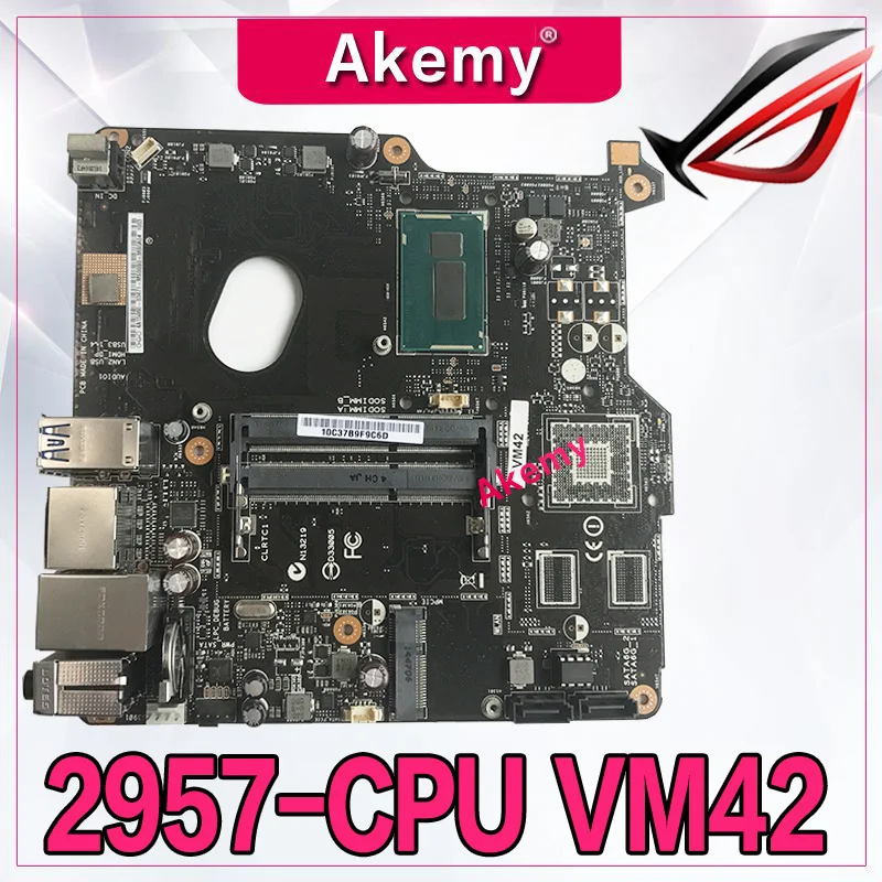 Akemy VM42 All-in-one motherboard For Asus VM42 with 2957U cpu Laptop Mainboard
Akemy VM42 All-in-one motherboard For Asus VM42 with 2957U cpu Laptop Mainboard
